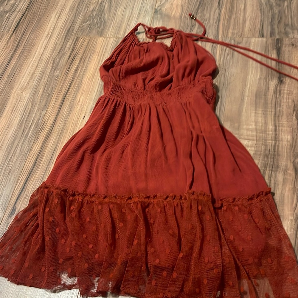 Halter, low back, sundress